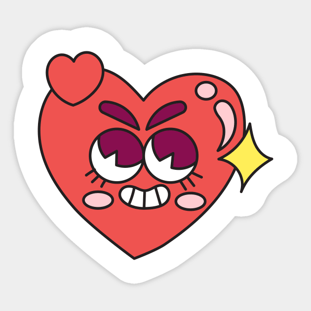 Love Mascot Sticker by aditvest